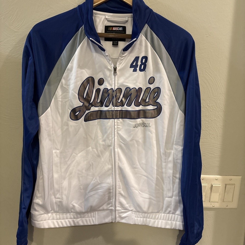 Jimmie Johnson‎ NASCAR Sz XL Jacket Coat EUC Athleisure Sporty
